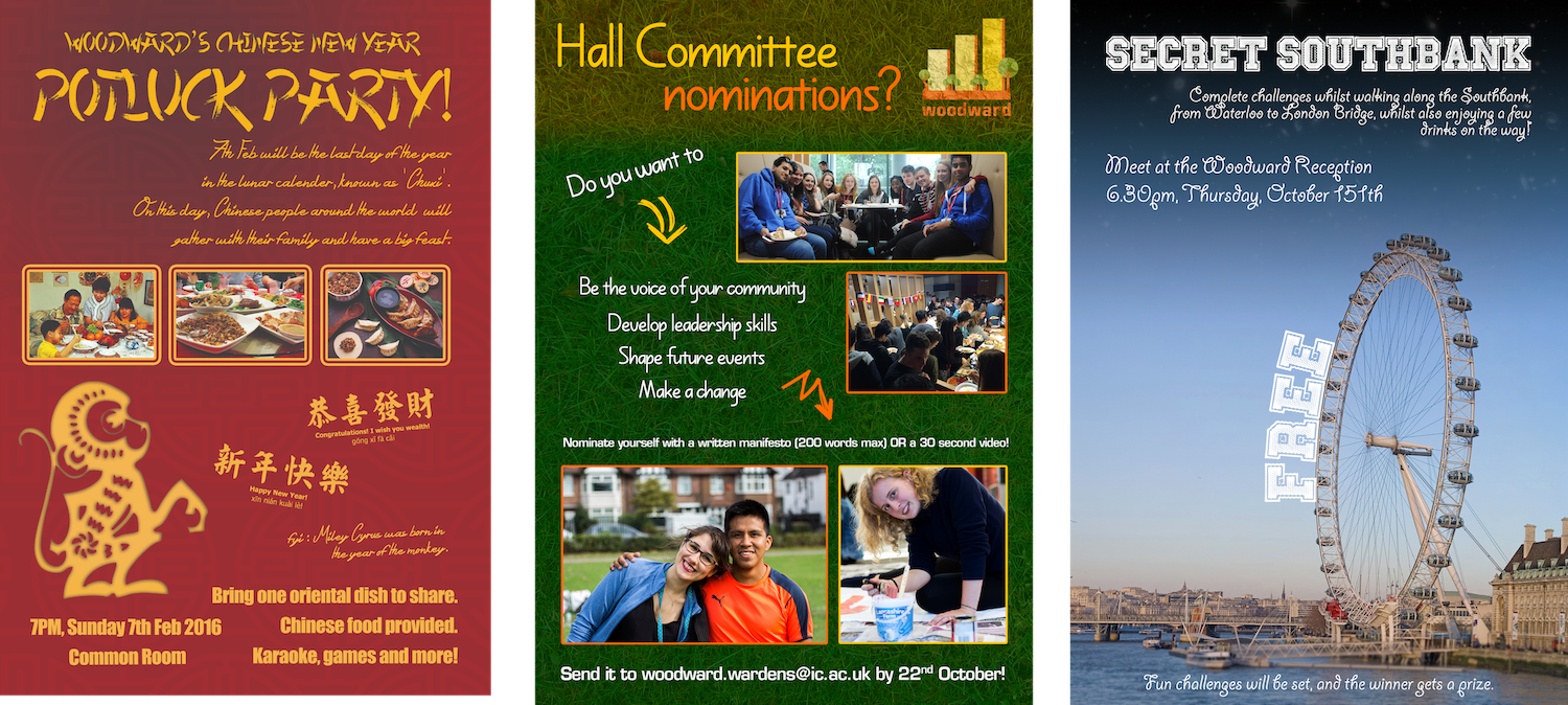 Three more posters I created