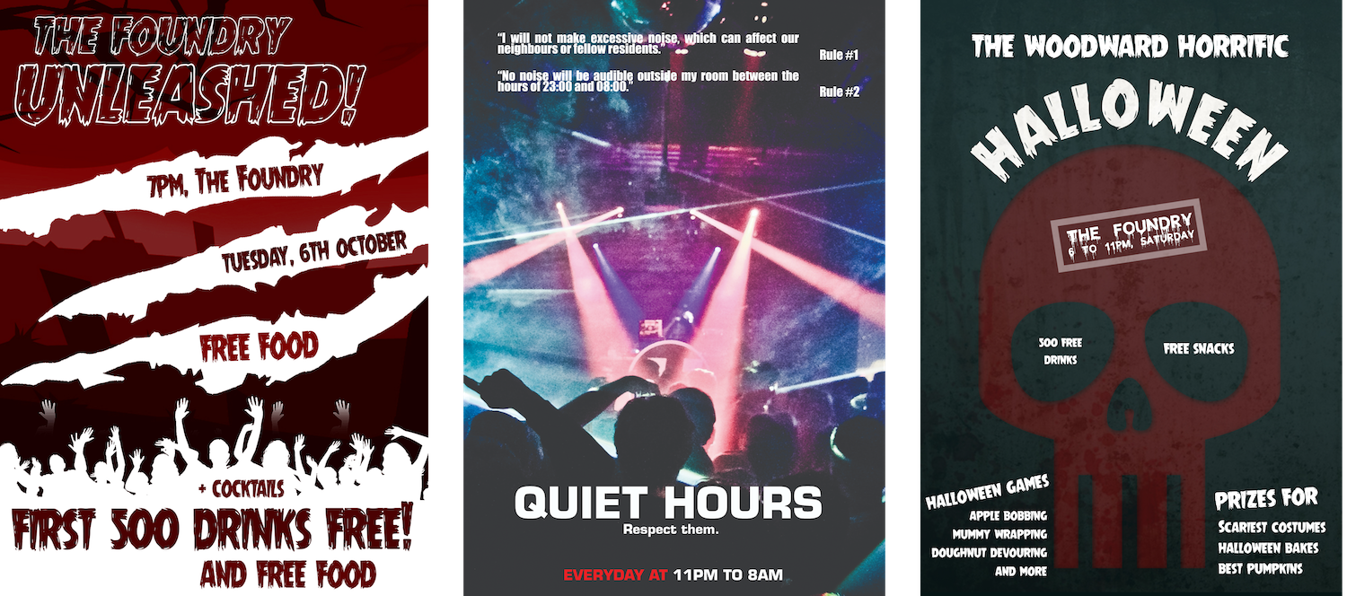 Three more posters I created