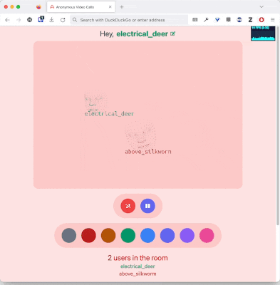 Club2D animated gif with 2 users