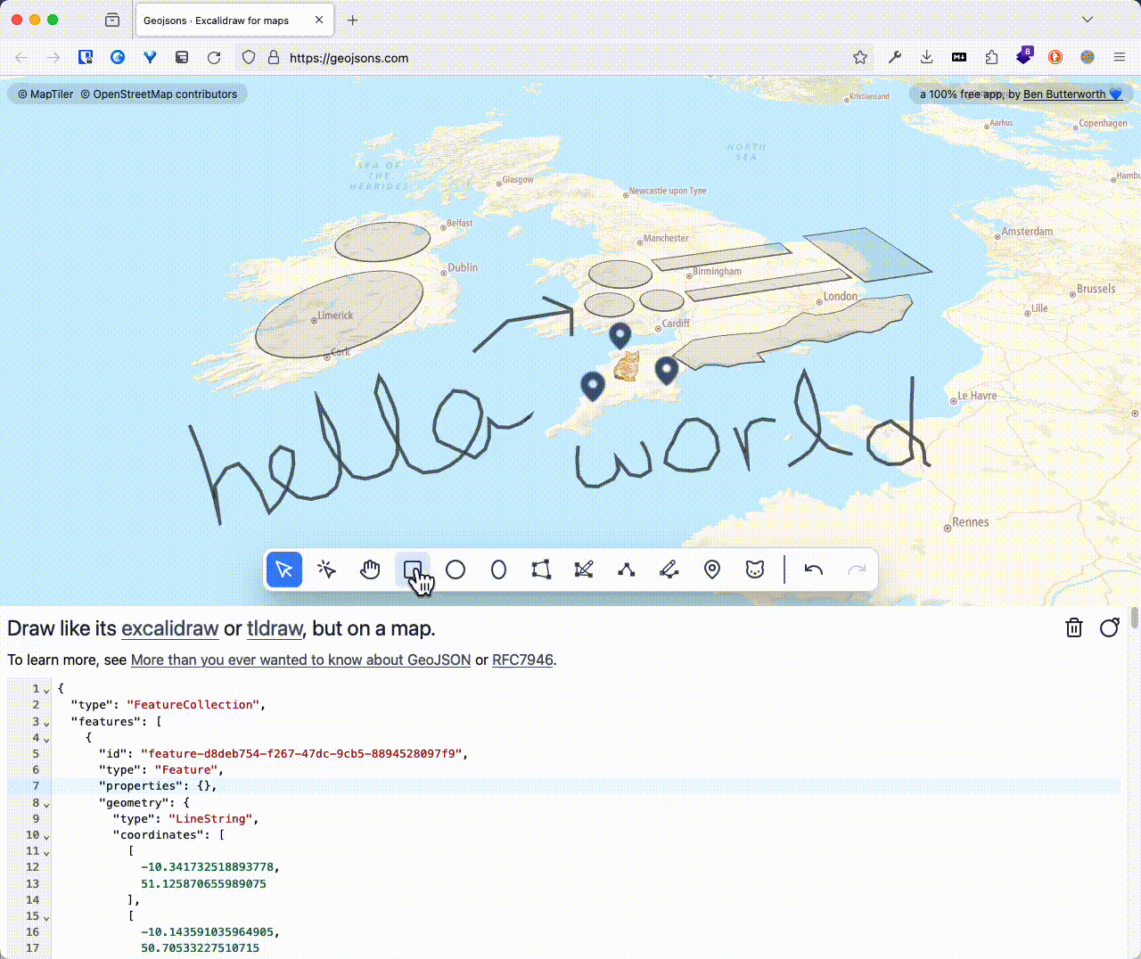 Geojsons.com quick walkthrough